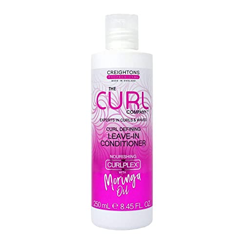 The Curl Company Curl Defining Leave-In Conditioner (250ml) - Professionally Formulated with Nourishing Curplex with Moringa Oil. Experts in Curl