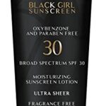 BlackGirlSunscreen SPF 30 Sunscreen with Natural Ingredients and Formulated for Women of Color,No Synthetic Fragrance and Cruelty Free - 3 FL OZ,