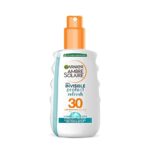 Garnier Ambre Solaire Clear Protect Sun Cream Protection Spray, SPF30, 200ml