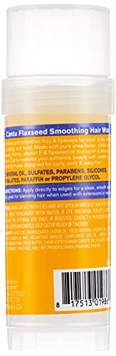 CANTU Flaxseed Smoothing Hair Wax with Shea butter beeswax, Honey & Coconut Oil (Strong Hold) 2oz 56 g (Pack of 1)