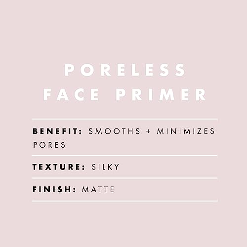 e.l.f. Poreless Face Primer, Skin-Perfecting, Lightweight & Long Lasting, Smooths & Preps to Create A Flawless Base, Infused with Tea Tree, 1 Oz
