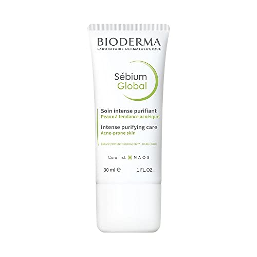 Bioderma Sebium Global Cream for Acne Prone Skin, Intense Purifying Care, 30 ml