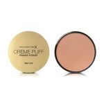 Max Factor Creme Puff Pressed Compact Powder, Glowing Formula for All Skin Types, 005 Translucent Matte, 21 g