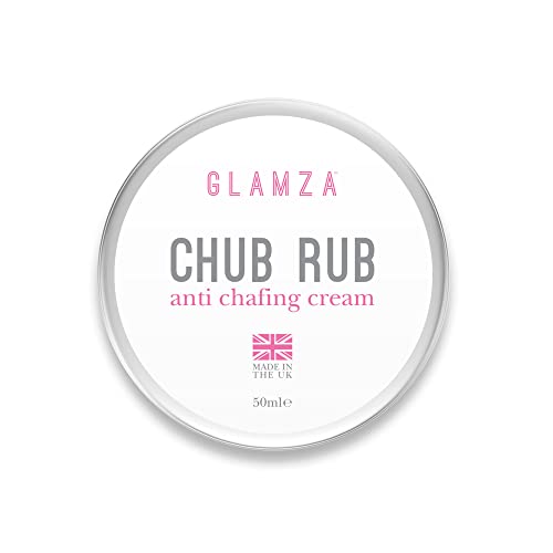 Glamza Chub Rub Anti Chafing Cream Smooth Skin Full Body Solution Sports Running Hands Feet Care 50g