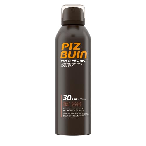Piz Buin Tan and Protect Tan Accelerating Oil Spray SPF 30 High, 150 ml (Pack of 1)