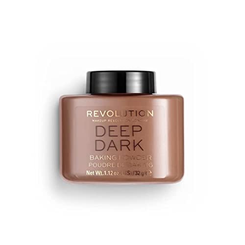 Makeup Revolution, Loose Baking Powder, Prolongs Makeup Wear, Makeup Setting Powder, Translucent, For All Skin Tones, 32g