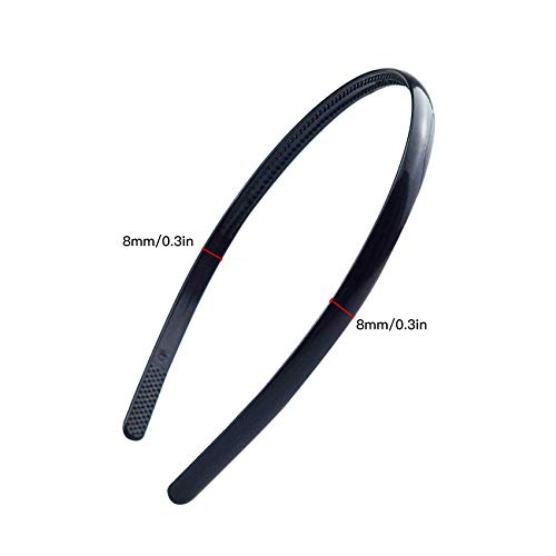 Elehui 6 Pack Headband Hair Bands for Women Girls Plastic Headband With Teeth Alice Band Hair Accessories for Women Sharks Tooth Comb Headband 3