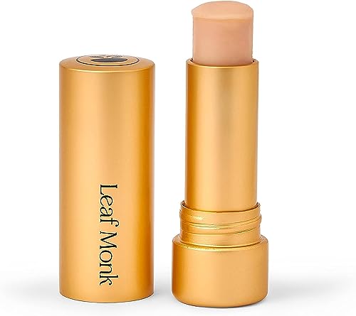 Leaf Monk Ayurvedic Lip Balm With Coconut Cream | For Healing, Moisturizing And Strengthening Skin | For Dry Chapped Lips And All Types - 10 GRAM