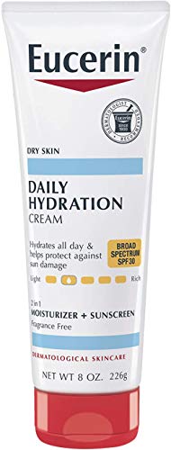 Eucerin Daily Hydration Broad Spectrum SPF 30 Body Cream, 8.0 Ounce by Eucerin