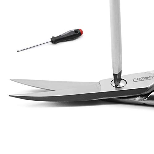REMOS Toenail Scissors with Serrated Cutting Edge Made of Hardened Steel 13.5 cm