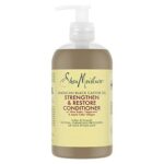 SheaMoisture Jamaican Black Castor Oil Strengthen & Restore Conditioner no silicones or sulphates for chemically processed, heat styled or natura