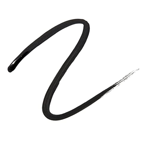 e.l.f. Expert Liquid Liner, Smudge-proof, Buildable, Long-lasting, Enhances, Defines, Jet Black, Precision Brush 4.2ml