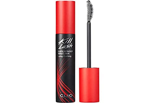 Clio Kill Lash Superproof Mascara - Long Curling for Longer Lashes - Long-Lasting, Waterproof, Smudgeproof