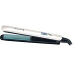 Remington Shine Therapy Advanced Ceramic Hair Straighteners with Morrocan Argan Oil for Improved Shine - S8500, Black/White