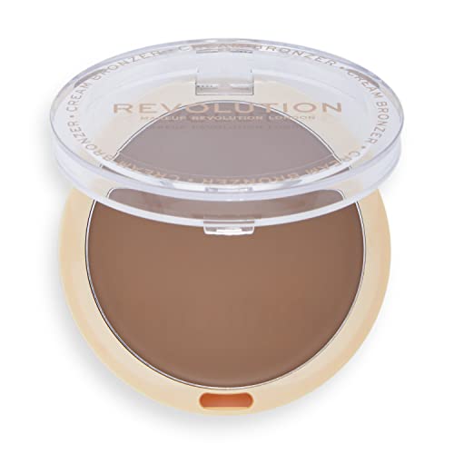 Makeup Revolution, Ultra Cream Bronzer, Light, For Light Skin Tones, 12g
