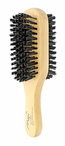 Magic Collection Hard & Soft Double Club Brush with Natural Boar Bristle # 7714