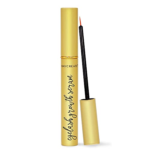 Maycreate Eyelash Growth Serum, Eyelash Growth Enhancer, Eyebrow Enhancer, Activate Eyelash Growth For Longer Thicke Lashes & Brows