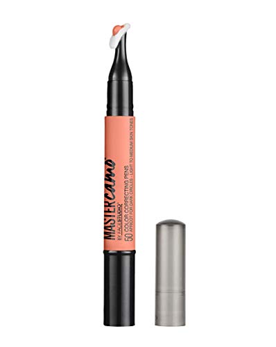 Maybelline New York Concealer and Make Up Base, Master Camo Color Correcting Pen, No.50 Apricot, 1.5 ml