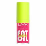 NYX Professional Makeup Lip Gloss, High Shine, Non-Sticky FInish, 12 Hours Hydrating, Fat Applicator, With Squalane, Raspberry and Cloudberry Oil