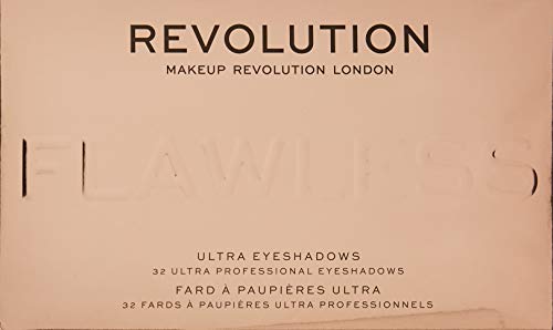 Makeup Revolution Shimmers and Matte Nudes Ultra 32 Eyeshadows Flawless Palette