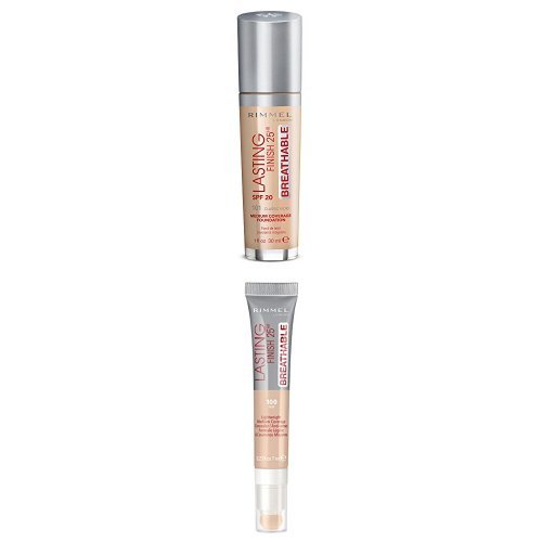 Rimmel London Lasting Finish Breathable Foundation, Spf 20, 101 Classic Ivory