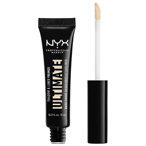 NYX Professional Makeup Ultimate Shadow and Liner Primer, Vitamin E Infused, Vegan, Light