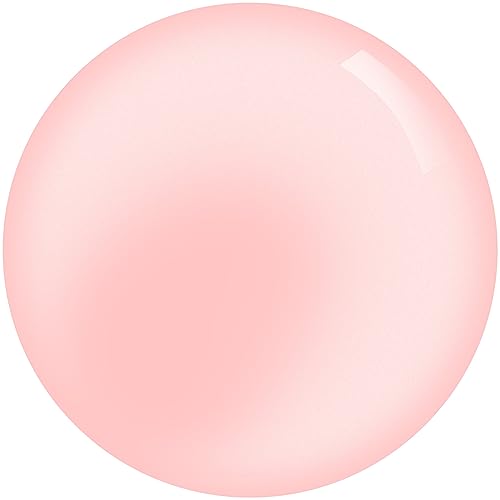 AIMEILI 5 in 1 Rubber Base Gel For Nails, Clear Gel Nail Polish UV LED Soak Off, Elastic Rubber Base Coat Nail Strengthener Nail Rhinestones Glue