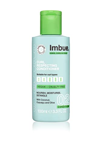 Imbue Curl Respecting Hair Conditioner Protein Rich - Vegan, Wavy Curly & Coily hairs Curly girl Movement - 400 ML Paraben Free