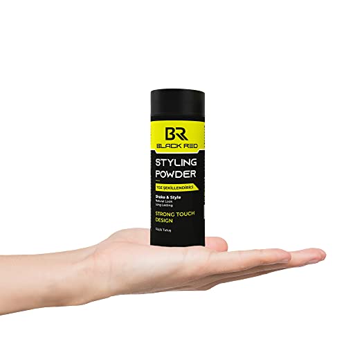 black red® Texturising Hair Styling Powder, 20 gr: Get Invisible Texture and Volume for a Natural, Strong Touch with Our Special Formula for Men