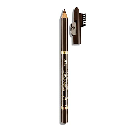 Beauty Forever True Kohl Waterproof Eyebrow Pencil with Sharpener, Definer, Matte Finish, Long Lasting, Waterproof, Suitable For All Eyebrow Shap