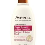 Aveeno Colour Protect Blackberry and Quinoa Scalp Soothing Conditioner for Colour Treated Hair 300ml.
