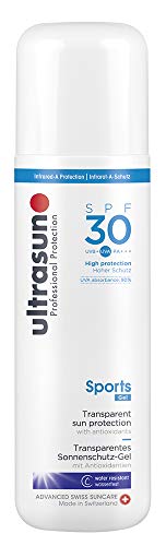 ultrasun Sports SPF 30 Transparent Sun Protection Gel, 200 ml