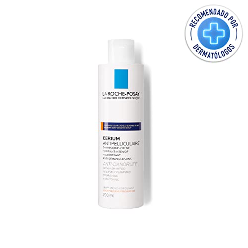 La Roche-Posay, RochePossay Kerium AntiDandruff Cream 20, Shampoo, fresh, 200 millilitre