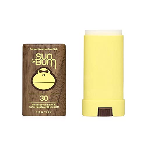 Sun Bum Original SPF 30 Sun Cream Face Stick, Vegan and Reef Friendly Sunscreen with Vitamin E, Broad Spectrum UVA/UVB Protection, Cruelty Free a
