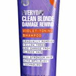 Fudge Professional Everyday Clean Blonde Damage Rewind Shampoo - Daily Purple Toning with Bond Repair, 250ml