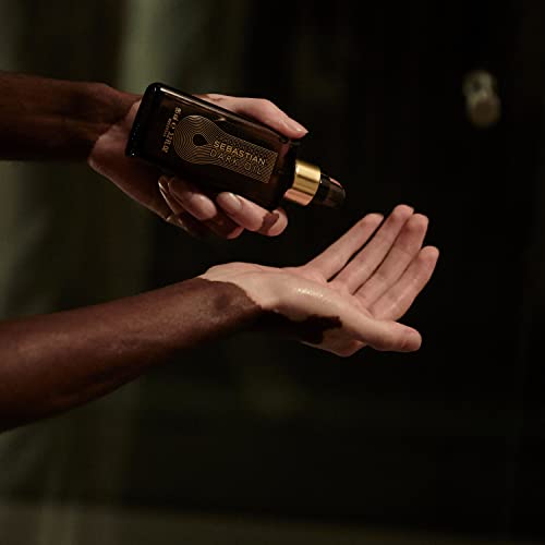 Sebastian Professional Dark Oil Hair Styling Oil | Up to 48hrs Smoothness | Lightweight | For All Ha