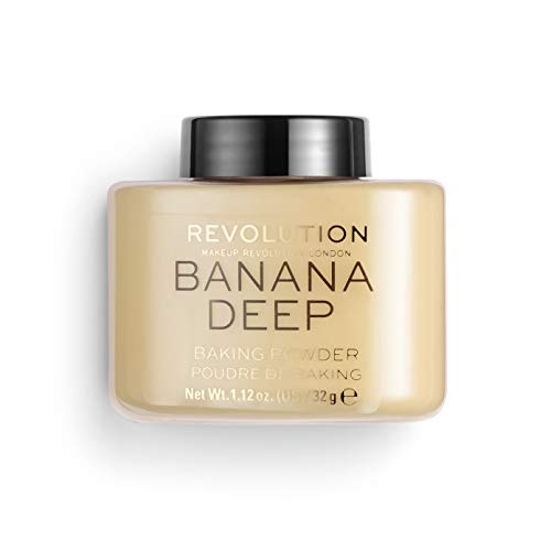 Makeup Revolution, Loose Baking Powder, Prolongs Makeup Wear, Makeup Setting Powder, Translucent, For All Skin Tones, 32g
