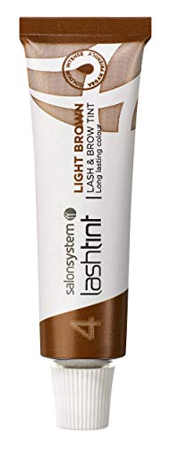Salon System Lashtint Light Brown Lash and Brow Tint, 15 ml, 0227210