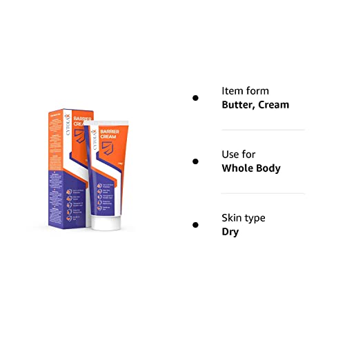 Cytolax Barrier Cream 120g | Transparent & Durable 24hour Protection | Prevents Skin Irritation & Sores | Improves Elasticity & Repairs Damaged S