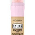 Maybelline New York Instant Anti Age Rewind Perfector, 4-In-1 Glow Primer, Concealer, Highlighter, Self-Adjusting Shades, Evens Skin Tone with a