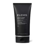 ELEMIS Mens Deep Facial Cleansing Wash, Pair Refreshing Peppermint Foaming Gel Face Cleanser with Pro-Collagen Anti Wrinkle, Moisturising Day Cre