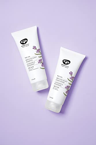 Green People Irritated Scalp Shampoo 200ml | Natural & Organic Itchy Scalp Shampoo | Cleansing Shampoo for Irritated Scalp & Oily Hair | Silicone