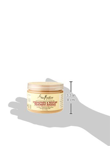 Shea Moisture amaican Black Castor Oil Strengthen Grow and Restore Treatment Masque, 12oz