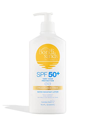 Bondi Sands SPF 50+ Fragrance Free - Sunscreen Lotion Value Pump Pack 500mL
