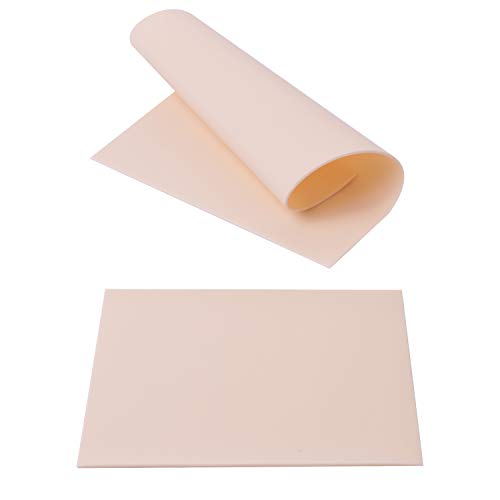 Blank Tattoo Tatouage Practice Skin, Gospire Double Sides 10pcs 8x6in Tattooing and Eyebrow Practice Skin for Beginners and Experienced Artists