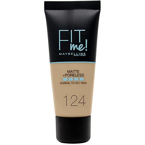Maybelline Fit Me Foundation, Matte & Poreless, Full Coverage Blendable Normal to Oily Skin, 115 Ivory 30ml