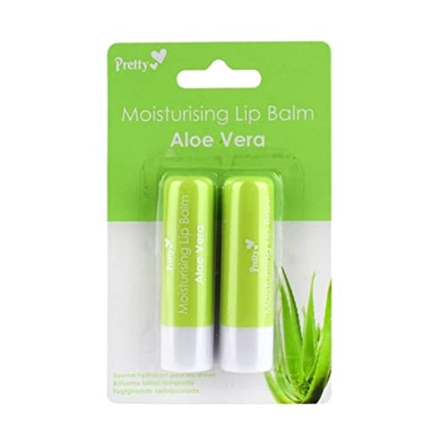 Pretty Cherubs Aloe Vera Moisturising Lip Balm 2-Pieces