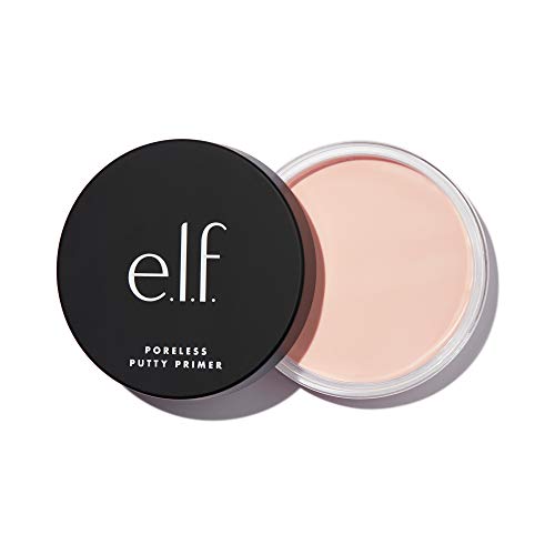 e.l.f. Poreless Putty Primer, All Day Wear, Velvet Texture, Poreless Effect, Universal Sheer, 0.74 Oz (21g)