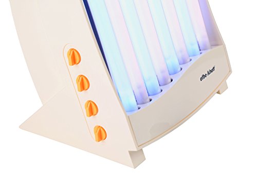 Efbe-Schott Wellness Face Lamp with 8 Tubes, 150 W, Includes 2 Protective Eye Goggles, Peach/White, SC GB 838 C N