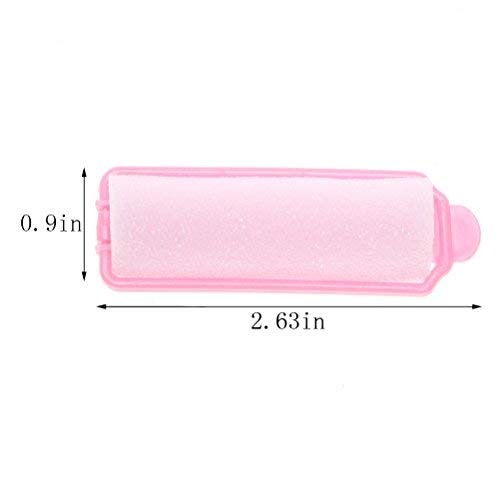 SUMAJU Hair Rollers, 12pcs Soft Sponge Hair Roller Foam Styling Hair Curler Home DIY Curling Tool